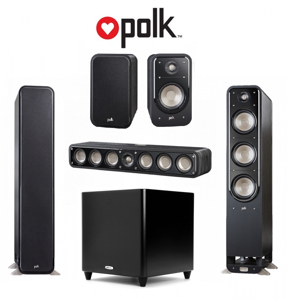 Polk Audio S60 Signature 5 1 Speaker Package