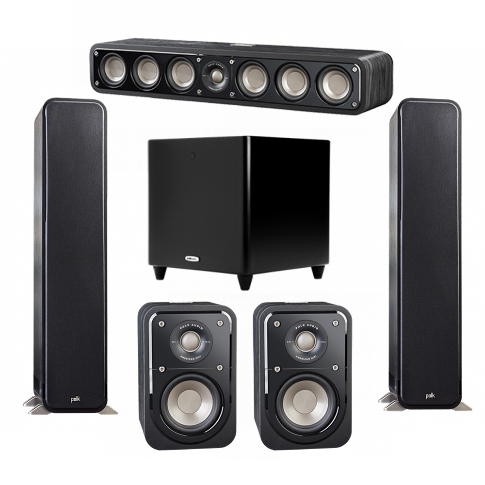 Polk Audio S55 Signature 5.1 Speaker Package