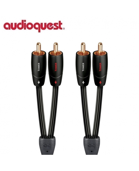 Audioquest Tower RCA to RCA Interconnect 1.5Meter