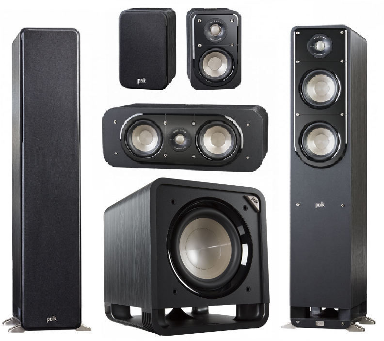 Polk Audio S50 Signature 5.1 Speaker Package