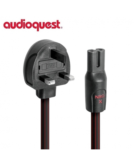 Audioquest NRG-X2 UK to C7 Power Cable 2Meter - TOOS