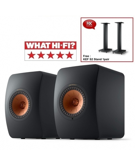 KEF LS50 Wireless II Powered Bookshelf Speaker