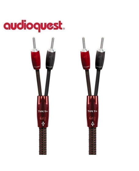 Audioquest Type 9 Speaker Cable 6M (3m x 2) Made In USA