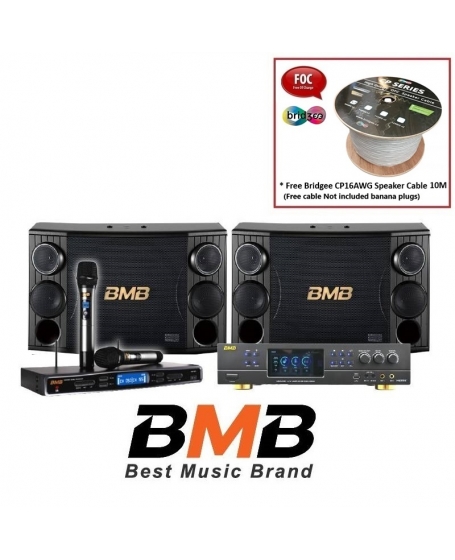 BMB DAR350 + CSD12 Karaoke Package