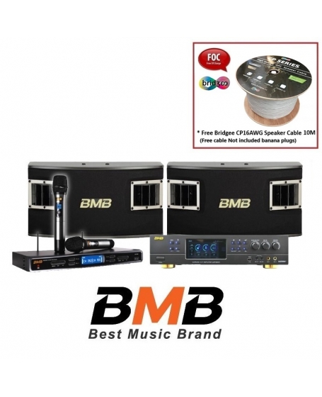 BMB DAR350 + CSV10 Karaoke Package