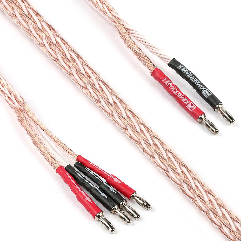 Kimber Kable 12TC BiWired Speaker Cables 3Meter Made In USA