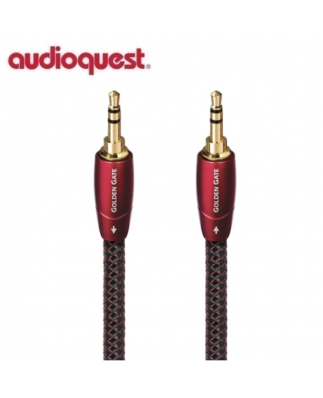 Audioquest Golden Gate 3.5mm to 3.5mm Interconnects 1.5Meter