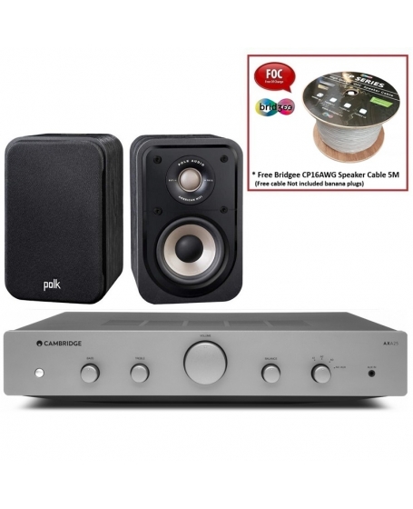 Cambridge Audio AXA25 + Polk Audio Signature E Series S10e Hi-Fi System Package