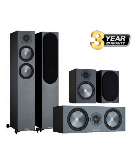 Monitor Audio Bronze 200 + Bronze C150 + Bronze 50 Speaker Package