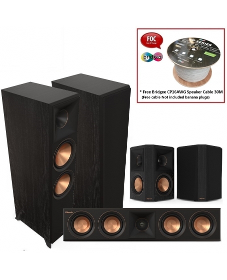 Klipsch RP-8000F II+RP-504C II+RP-502S II 5.0 Speaker Package