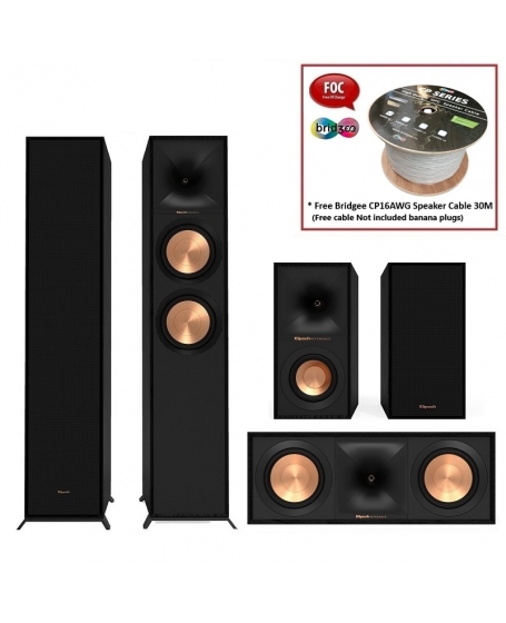 Klipsch R-600F+R-50C+R-50M 5.0 Speaker Package