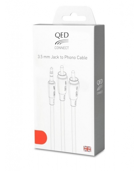 Qed Connect 3.5mm Jack to RCA Cable 3Meter