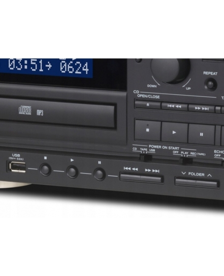 TEAC Cassette Deck/CD Player AD-850-SE