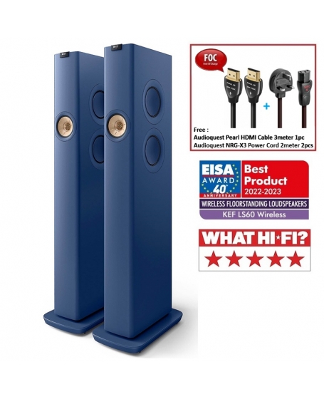 KEF LS60 Wireless Floorstanding Speakers