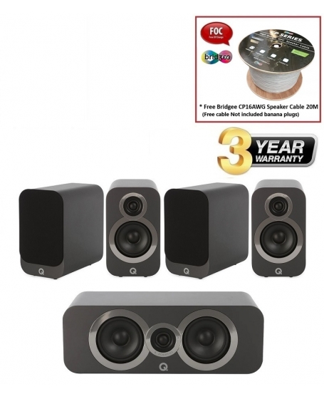 Q Acoustics Q3010i+Q3010i+Q3090Ci 5.0 Speaker Package