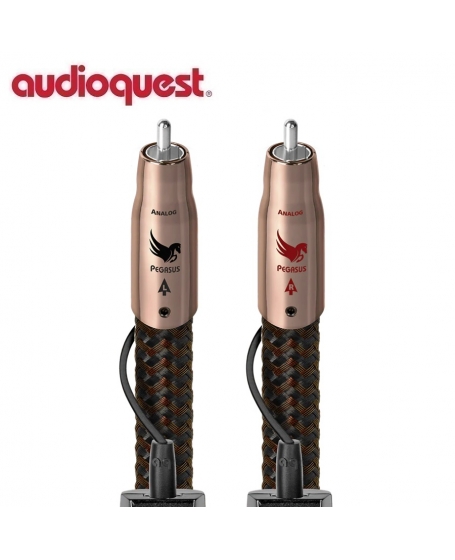 Audioquest Pegasus RCA to RCA Interconnect Cable 1.5Meter