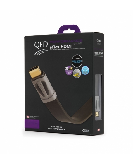 Qed Performance eFlex HDMI Cable 5Meter