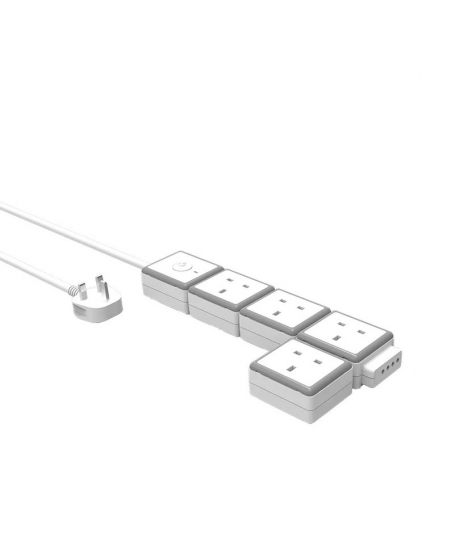 OneAdaptr STACK 4 Outlet Power Plug Socket Extension Modular Surge