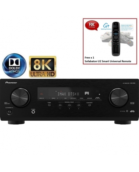 Pioneer VSX-835 7.2Ch Atmos AV Receiver