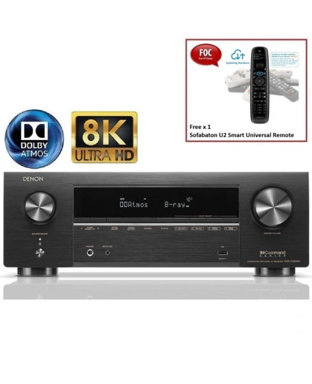 Denon AVR-X1800H 7.2Ch Atmos Network AV Receiver