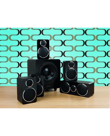 Wharfedale DX-2 HCP 5.1Ch satellite speaker package (DU)