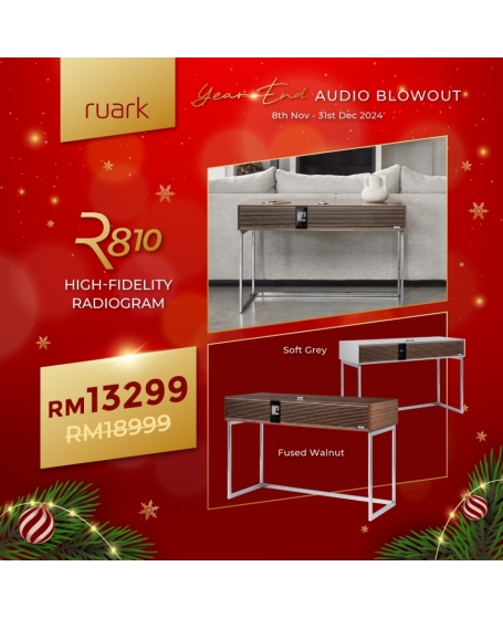 Ruark Audio R810 High Fidelity Radiogram Music System