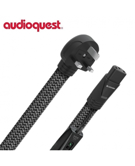 Audioquest Blizzard UK to C13 Power Cable 2Meter