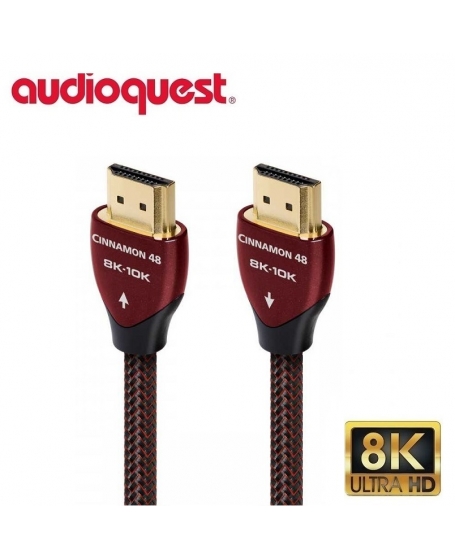 Audioquest Cinnamon 48 8K HDMI Cable 5 Meter