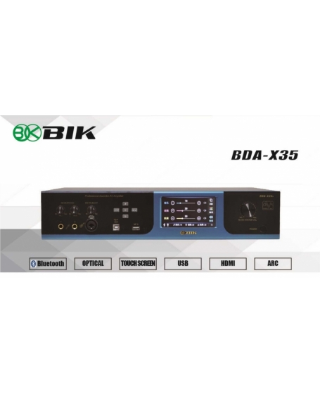 BIK BDA-X35 Karaoke Amplifier (Opened Box New)