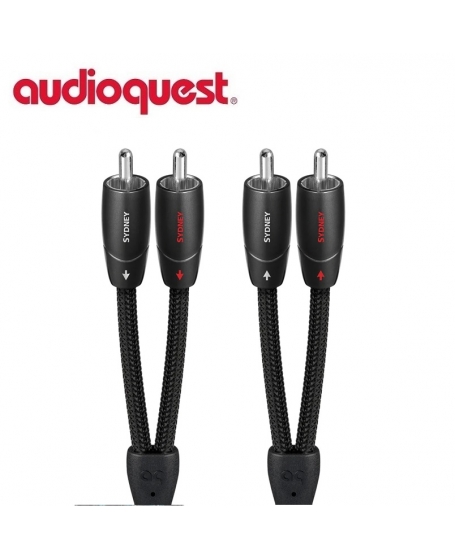 Audioquest Sydney RCA To RCA Interconnect 2Meter