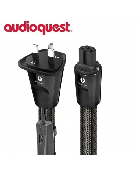 Audioquest Thunder High (Variable) Current  AC Power Cable 2Meter UK Plug
