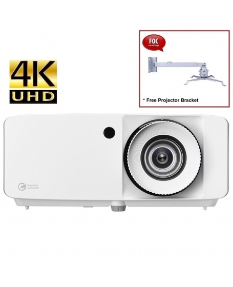 Optoma Wave 130RK Eco-Friendly Compact High Brightness 4K UHD Laser Projector