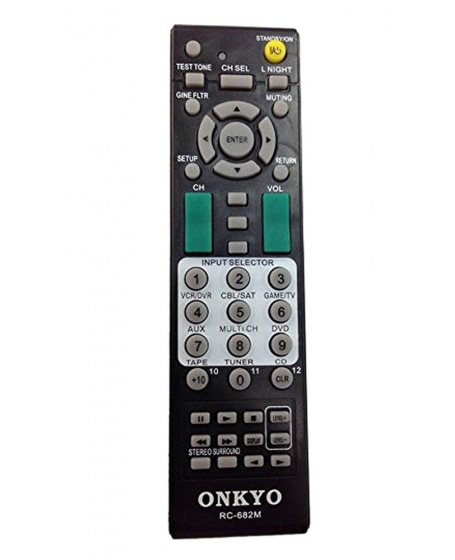 Onkyo RC-682M AV Receiver Remote Control ( Compatible )