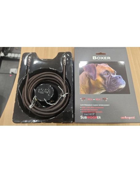 Audioquest Boxer Subwoofer Cable 3Meter (PL)