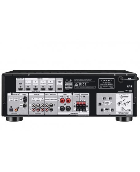 Onkyo TX-SR393 Atmos 5.2Ch AV Receiver (PL)