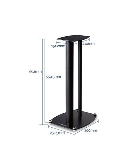 Wharfedale WH-ST1 Speaker Stand Pair (PL)