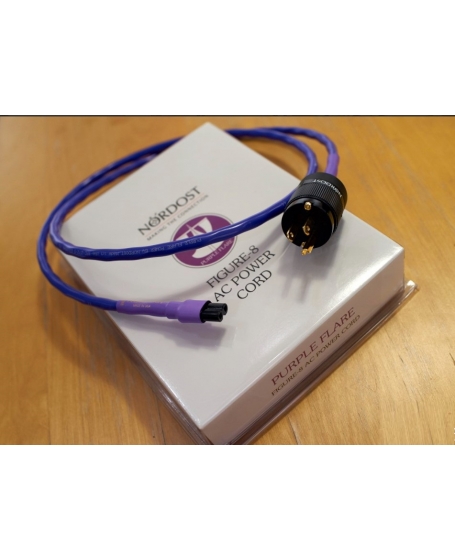 Nordost Purple Flare Power Cord 1.5 Meter US Plug Made in USA (PL)