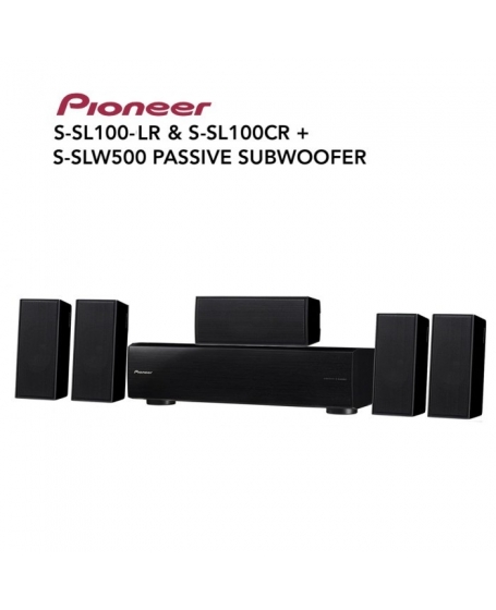 Pioneer S-SL100 5.1Ch Satellite Speaker Package (PL)