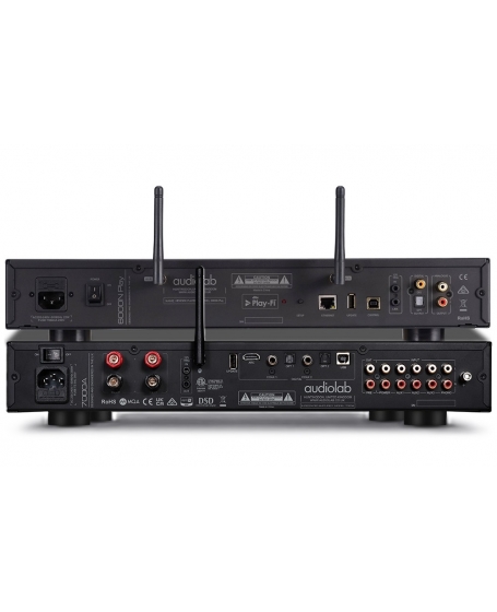 Audiolab 7000A Integrated Amplifier + Audiolab 6000N Play Wireless Streaming Player