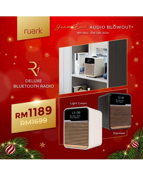 Ruark Audio R1 Deluxe Bluetooth Radio