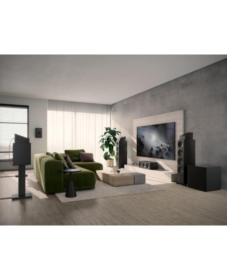 KEF Q4 Meta 2-way On-wall Speaker, LCR or Surround Speaker (Pair)