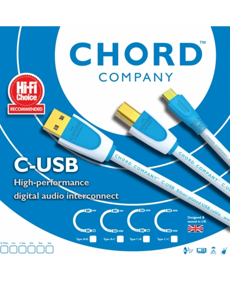 Chord C-USB High Performance Type C to Type C Cable 2Meter