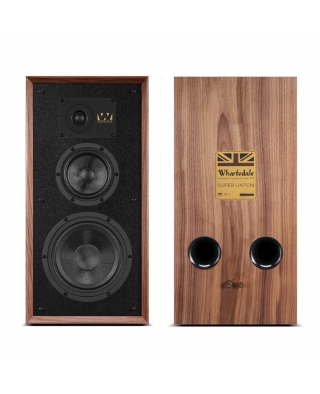 Wharfedale Super Linton Bookshelf Speaker with Stand