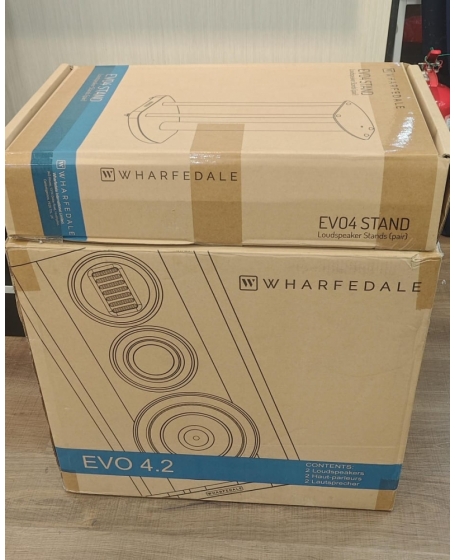 Wharfedale EVO 4.2 Bookshelf Speaker + EVO4 Stands (PL)