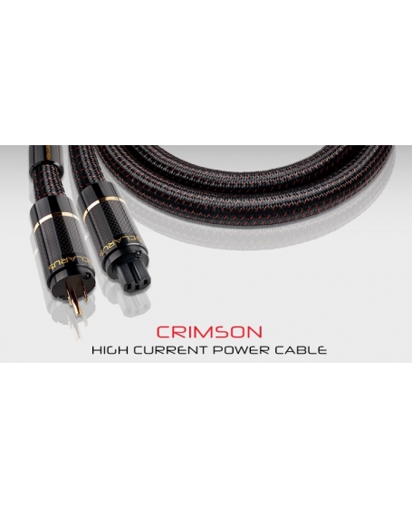 Clarus Crimson MKII High Current Power Cable 6Ft US Plug Made in USA