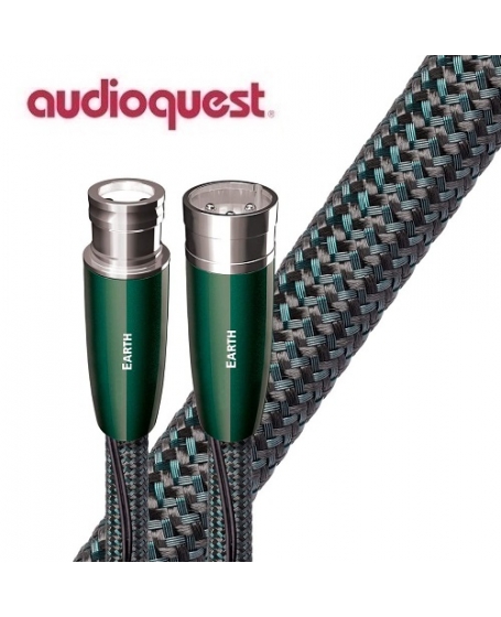 Audioquest Earth XLR to XLR Analog Audio Interconnect Cable 1.5Meter (Pair) Made In USA (DU)