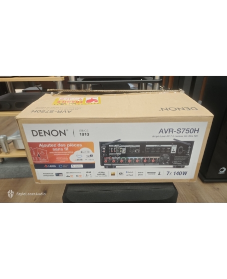 (Z) Denon AVR-S750H 7.2Ch Atmos Network AV Receiver (PL) - Sold Out 21/02/25