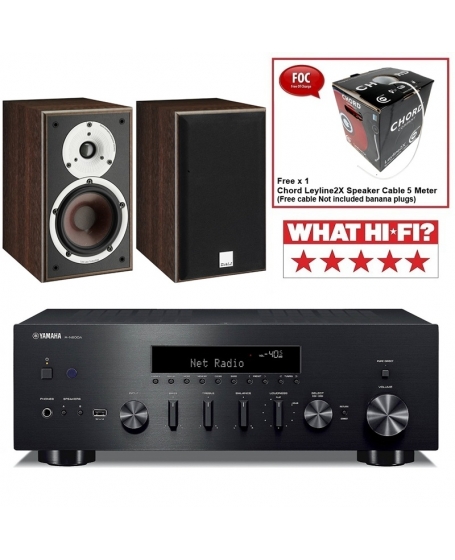 Yamaha R-N600A + Dali Spektor 2 Hi-Fi System Package