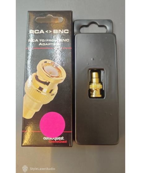 Audioquest Adaptor Female RCA to Male BNC (PL)